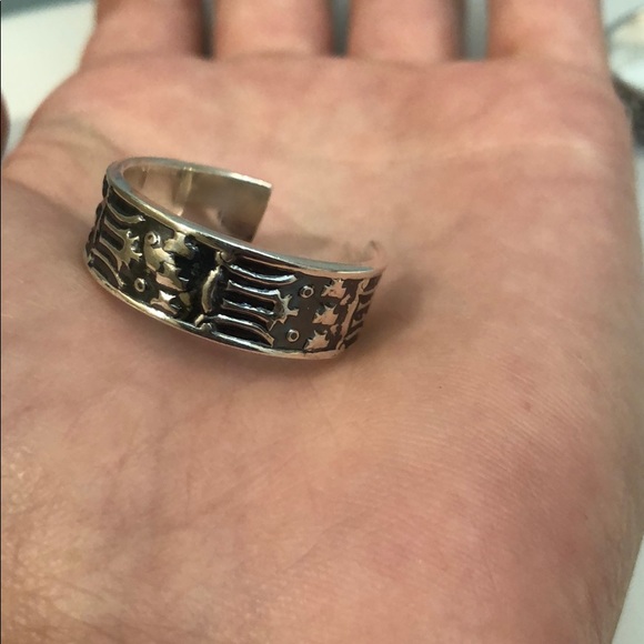 Sterling Silver Hoop - Picture 2 of 6